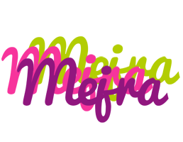 Mejra flowers logo