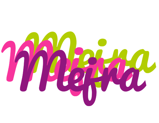 Mejra flowers logo