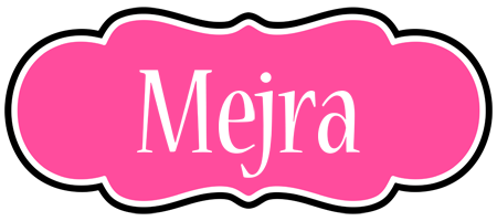 Mejra invitation logo