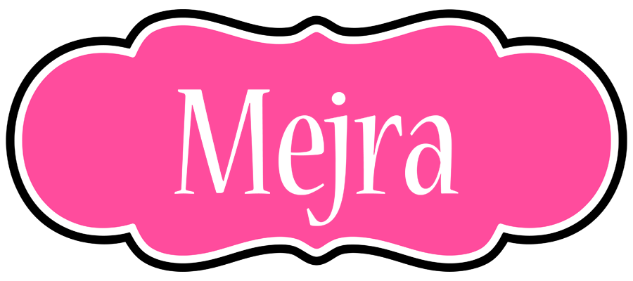 Mejra invitation logo