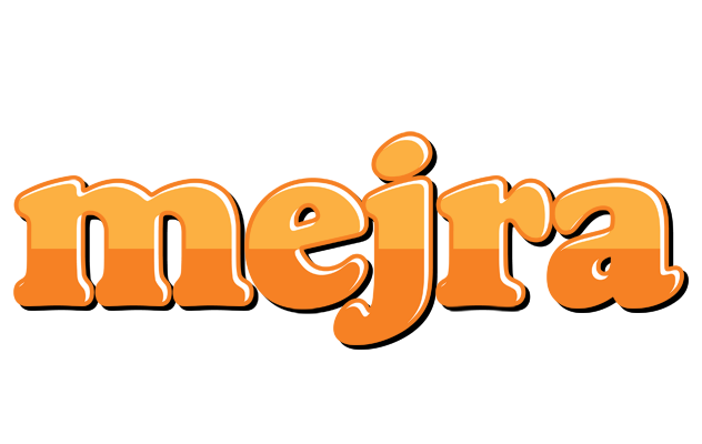 Mejra orange logo