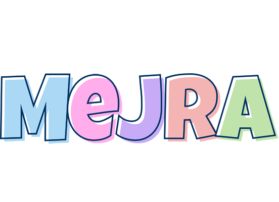 Mejra pastel logo