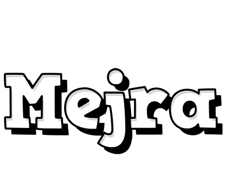 Mejra snowing logo