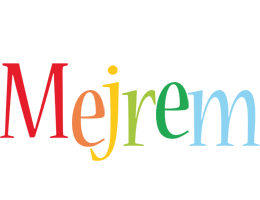 Mejrem birthday logo