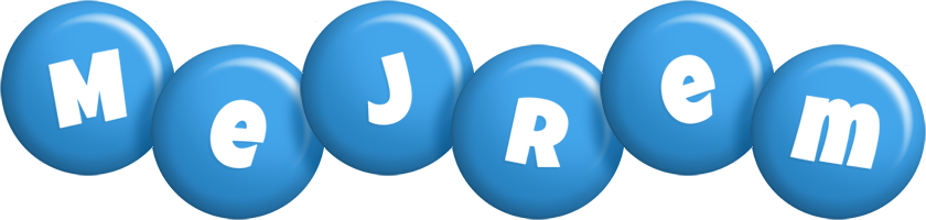 Mejrem candy-blue logo