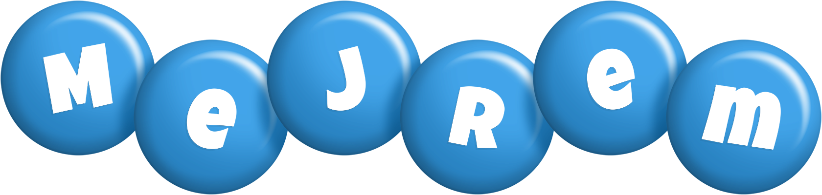 Mejrem candy-blue logo