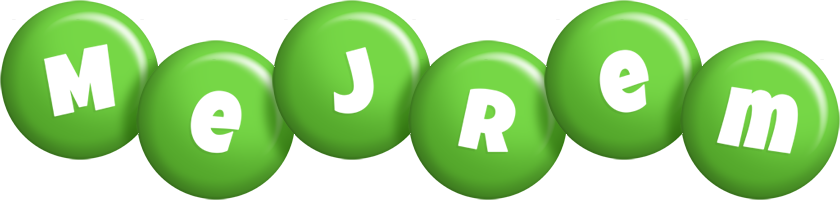 Mejrem candy-green logo