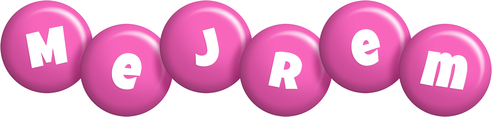 Mejrem candy-pink logo