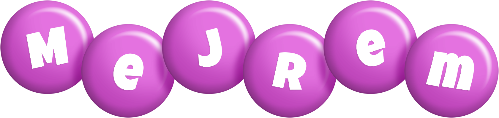 Mejrem candy-purple logo