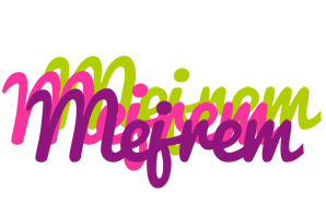 Mejrem flowers logo