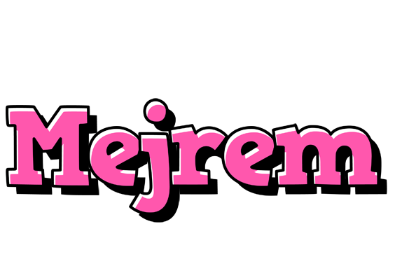 Mejrem girlish logo
