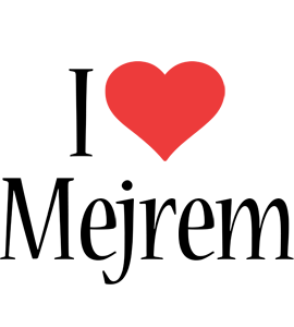 Mejrem i-love logo