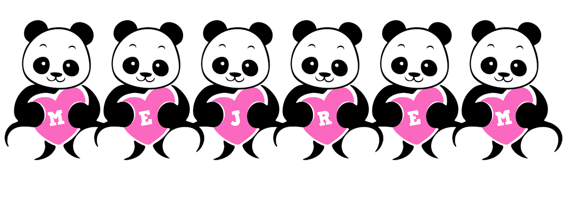 Mejrem love-panda logo