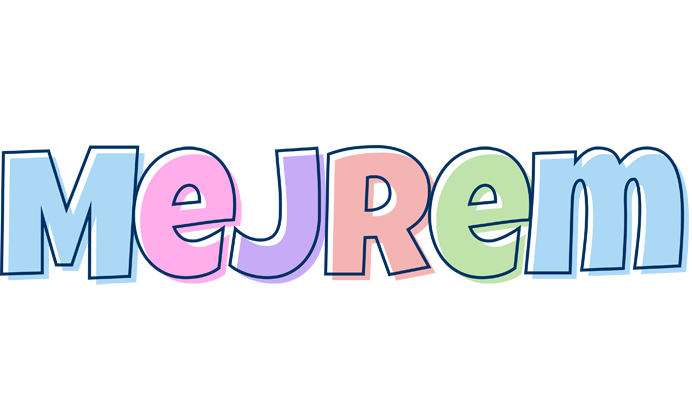 Mejrem pastel logo