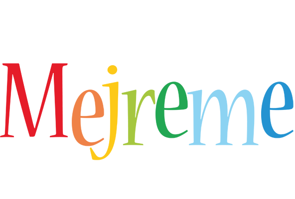 Mejreme birthday logo