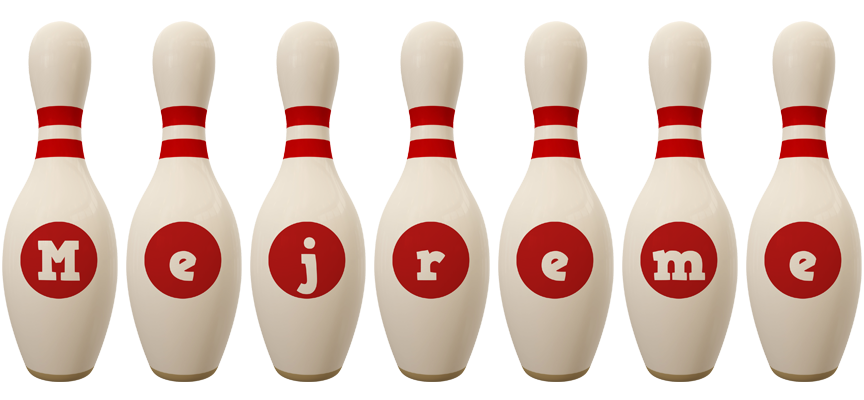 Mejreme bowling-pin logo