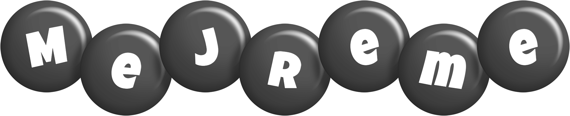 Mejreme candy-black logo