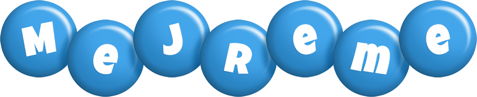 Mejreme candy-blue logo