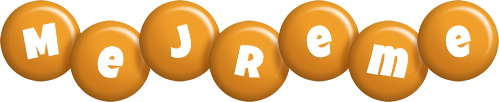 Mejreme candy-orange logo