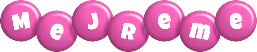 Mejreme candy-pink logo