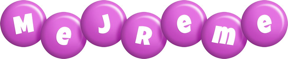 Mejreme candy-purple logo