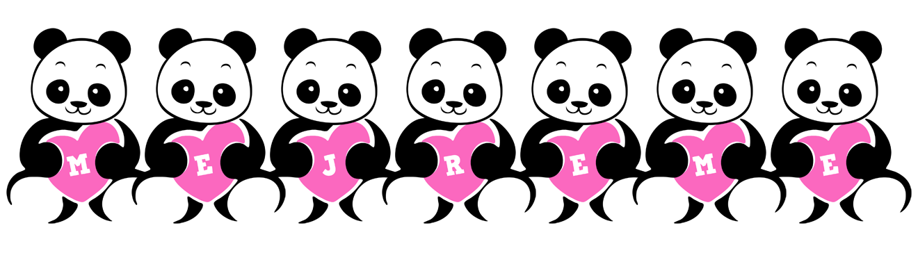 Mejreme love-panda logo