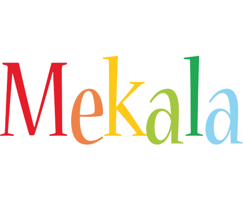 Mekala birthday logo