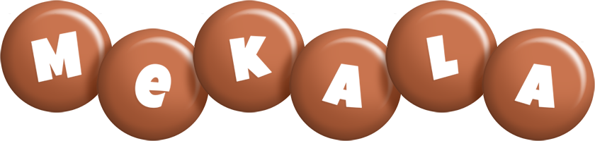 Mekala candy-brown logo