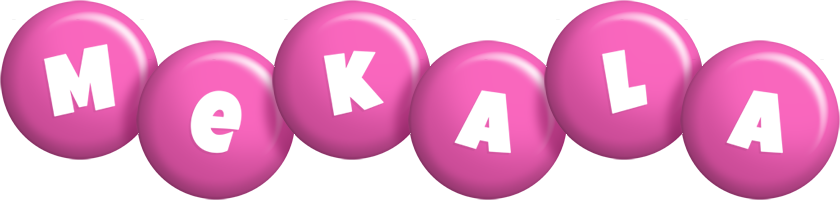 Mekala candy-pink logo