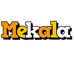 Mekala cartoon logo