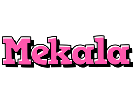 Mekala girlish logo