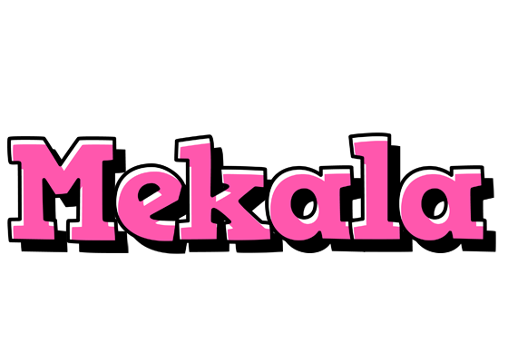 Mekala girlish logo