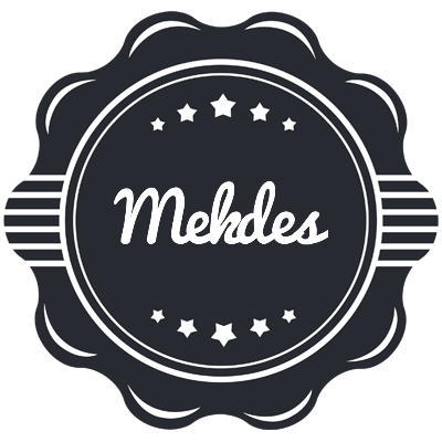 Mekdes badge logo