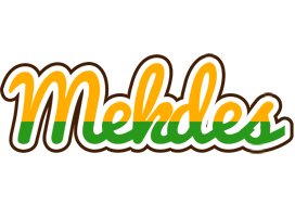 Mekdes banana logo