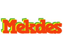 Mekdes bbq logo