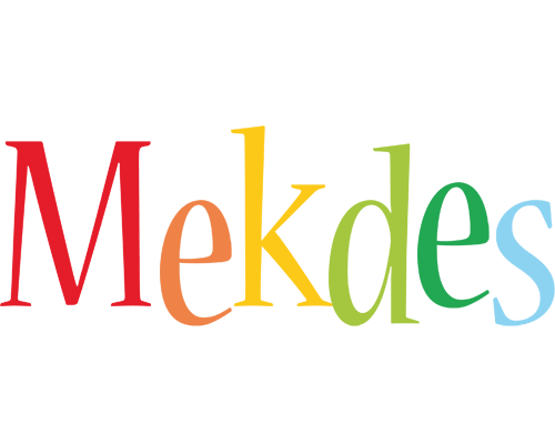 Mekdes birthday logo