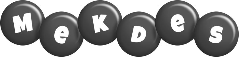 Mekdes candy-black logo