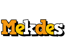 Mekdes cartoon logo