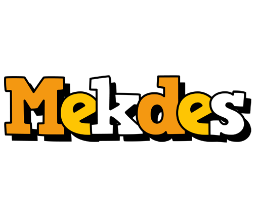Mekdes cartoon logo