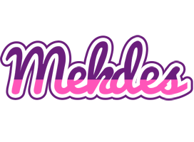 Mekdes cheerful logo