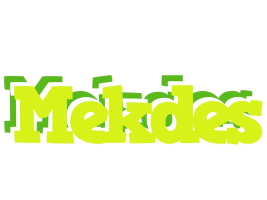 Mekdes citrus logo