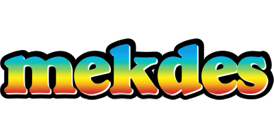 Mekdes color logo