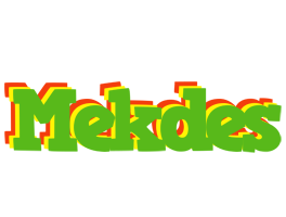 Mekdes crocodile logo
