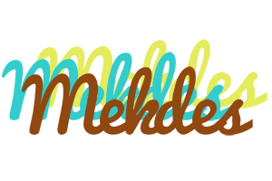 Mekdes cupcake logo