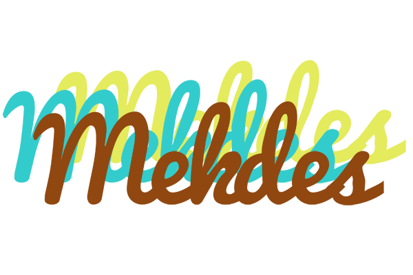 Mekdes cupcake logo