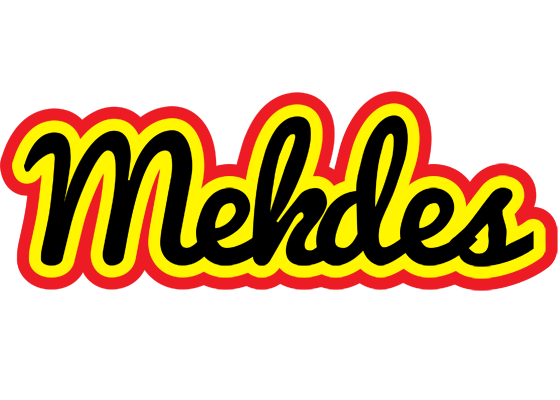 Mekdes flaming logo