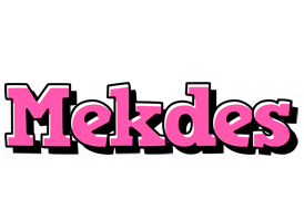 Mekdes girlish logo