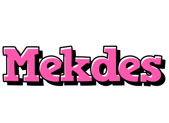 Mekdes girlish logo
