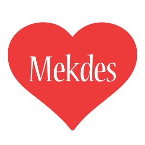 Mekdes love logo