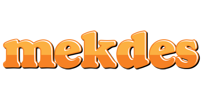 Mekdes orange logo